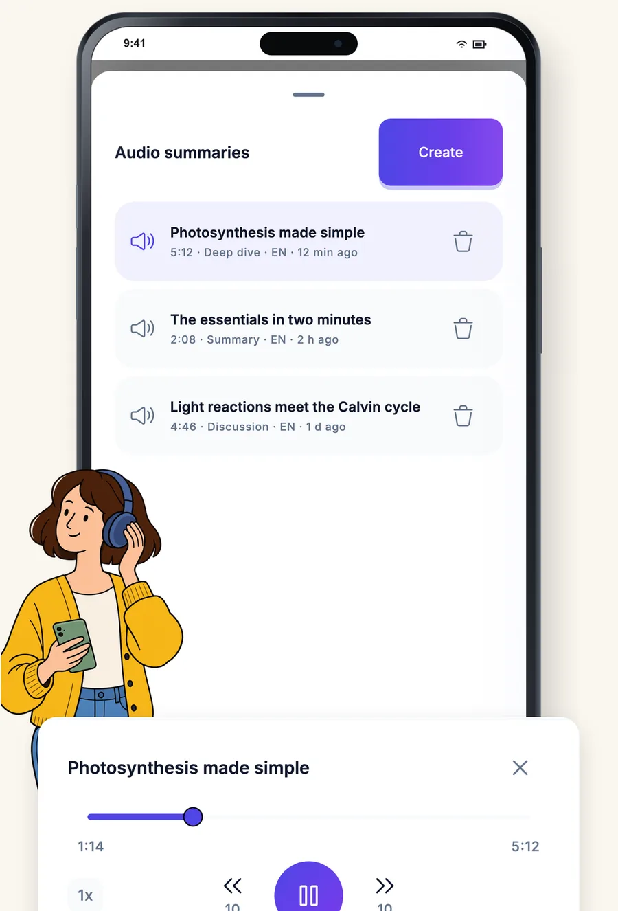 Learning by ear.